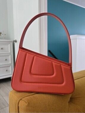 Destree Blood Orange Women's Handbag With Gold Hardware